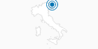 Ski Resort Tarvisio - Monte Lussari in the Friulian Hills Area: Position on map