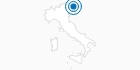 Ski Resort Sella Nevea - Bovec Kanin in the Friulian Hills Area: Position on map
