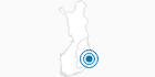 Skigebiet Mustavaara in Nordkarelien: Position auf der Karte