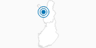 Ski Resort Olos in Fell Lapland: Position on map