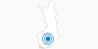 Skigebiet Laajavuori in Mittelfinnland: Position auf der Karte