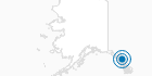 Ski Resort Eaglecrest Ski Area in Southwest Alaska: Position on map