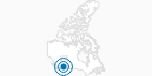 Skigebiet Sunshine Village in den Canadian Rockies: Position auf der Karte
