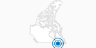 Ski Resort Stoneham Ski Resort in Québec City: Position on map
