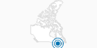 Skigebiet Val Saint Come in Québec City: Position auf der Karte