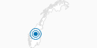 Skigebiet Oppdal in Süd-Tröndelag: Position auf der Karte