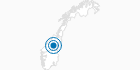 Skigebiet Vassfjellet in Süd-Tröndelag: Position auf der Karte