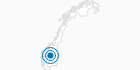 Skigebiet Beitostolen in Oppland: Position auf der Karte