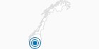 Ski Resort Gaustablikk in Telemark: Position on map