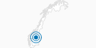 Ski Resort Kvitfjell in Oppland: Position on map
