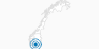 Skigebiet Lifjell Telemark in Telemark: Position auf der Karte