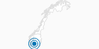 Skigebiet Rauland in Telemark: Position auf der Karte