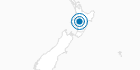 Ski Resort Tukino tmp Mt Ruapehu Region: Position on map