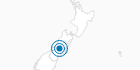 Ski Resort Mt Olympus in South Canterbury: Position on map