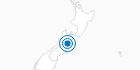 Ski Resort Mt Lyford in South Canterbury: Position on map
