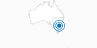 Webcam Perisher: Olympic Run in the Snowy Mountains Area: Position on map