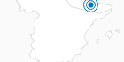 Skigebiet Cerler (Aramon) in den Spanische Pyrenäen: Position auf der Karte