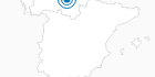 Ski Resort Alto Campoo in the Cantabrian Mountains: Position on map