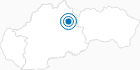 Webcam Jasna: Wellness Hotel Chopok in der Niedere Tatra: Position auf der Karte