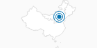 Skigebiet Huaibei in Peking: Position auf der Karte