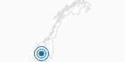 Skigebiet Fonna Glacier Ski Resort in Hordaland: Position auf der Karte