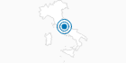 Skigebiet Campo Stella - Leonessa in Rieti: Position auf der Karte