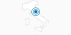 Skigebiet Monte Catria in Pesaro und Urbino: Position auf der Karte