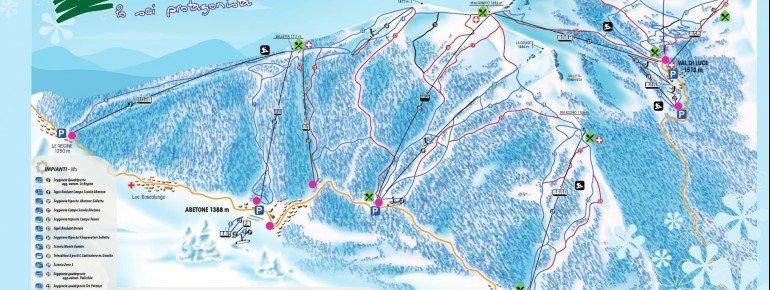 Trail Map Abetone - Val di Luce