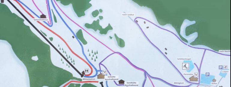 Trail Map Aeschi