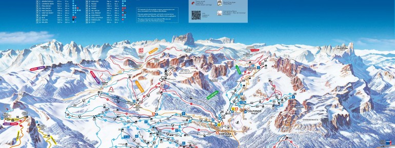 Trail Map Alta Badia