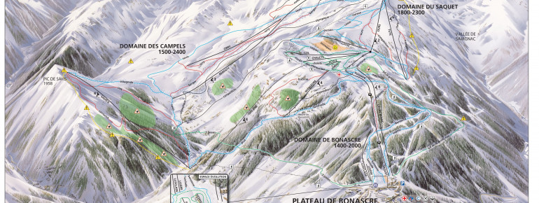 Trail Map Ax les Thermes