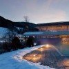 After a day of skiing you can relax in the thermal spa.