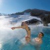 Spa fun right next to the slopes: Here you can relax nicely after a strenuous day of skiing.
