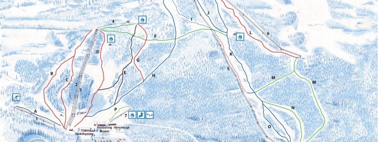 Trail Map Bjursas
