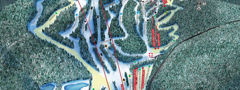 Trail Map Blue Mountain Ski Area