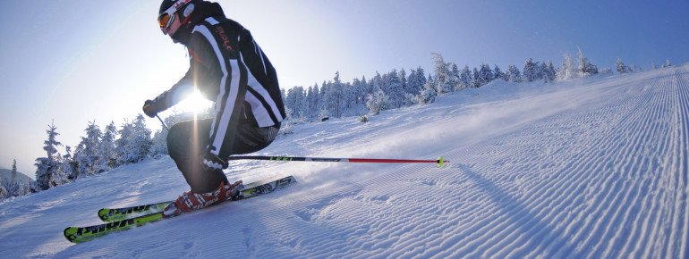 For sporty skiers there is a black marked downhill run in the ski area Braunlage Wurmberg.