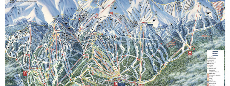 Breckenridge Peak 8 Trail Map Breckenridge • Ski Holiday • Reviews • Skiing