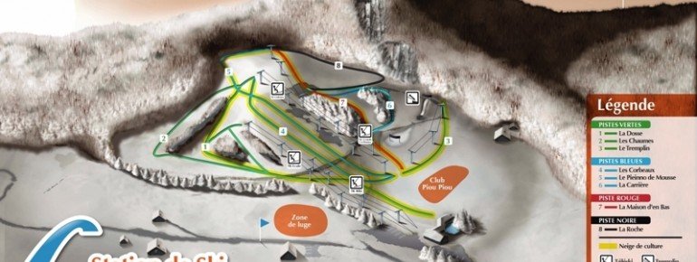 Trail Map Bussang - Larcenaire