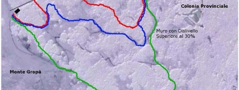 Trail Map Caldirola Monte Gropa