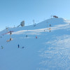 The steepest slopes of the resort provide space for more experienced skiers.