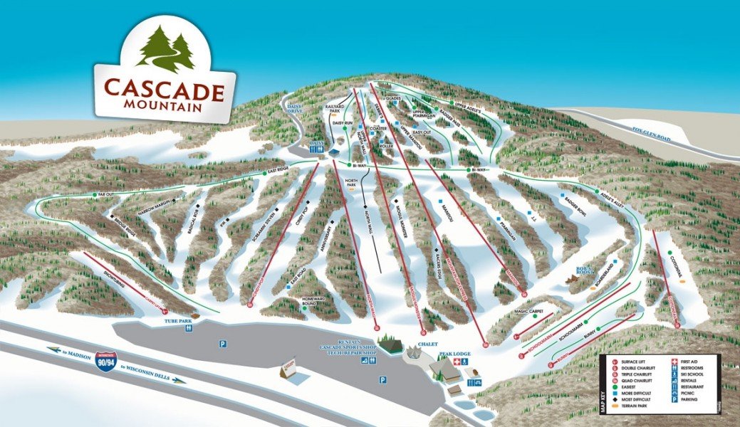 Family Skiing at Cascade Mountain • Review