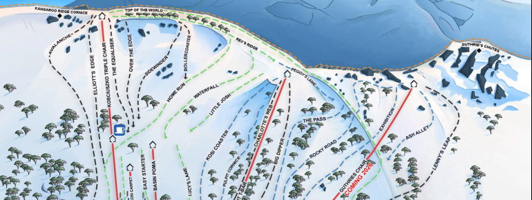 Trail Map Charlotte Pass