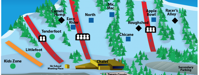 Trail Map Chicopee Ski Club