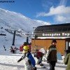 Greengates Express Quad at Coronet Peak ski resort.