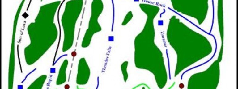 Trail Map Elk Ridge Ski and Recreation area