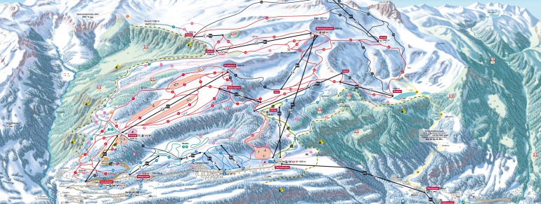 Trail Map Flumserberg