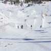Freestyle fans will find seven terrain parks.
