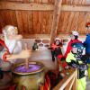 In Galstiland, kids can ski through the Gallic village.