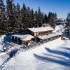 The self-service restaurant Garmischer Haus is open daily from 9 AM to 4 PM.