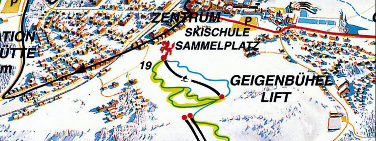 Trail Map Geigenbühel Seefeld